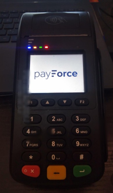 How to get payforce POS machine