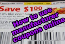How To Use Manufacturer Coupon Online