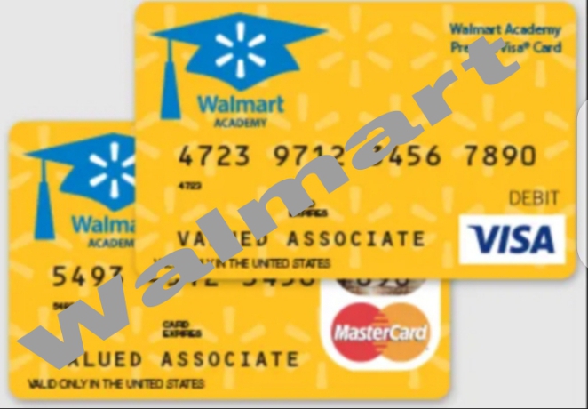 Walmart academy card
